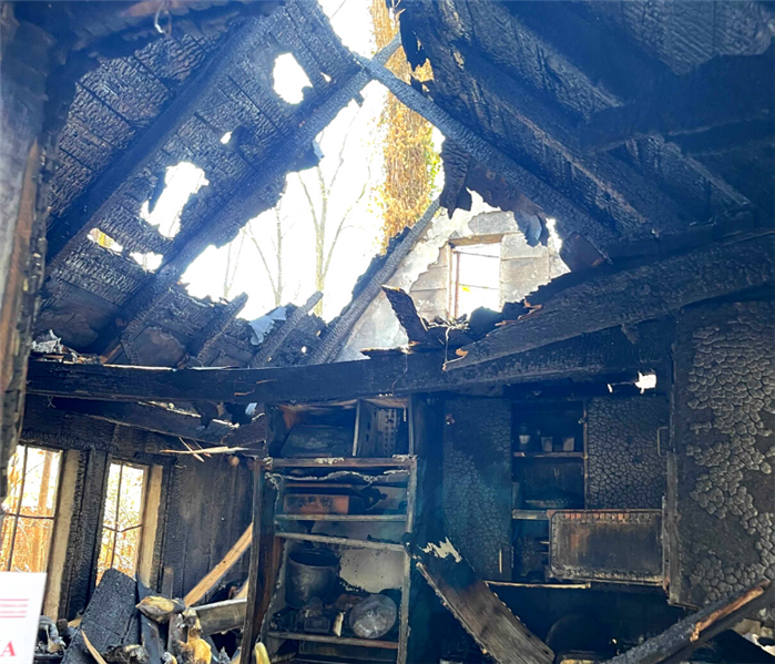 House fire damage restoration near me in Edison, NJ.